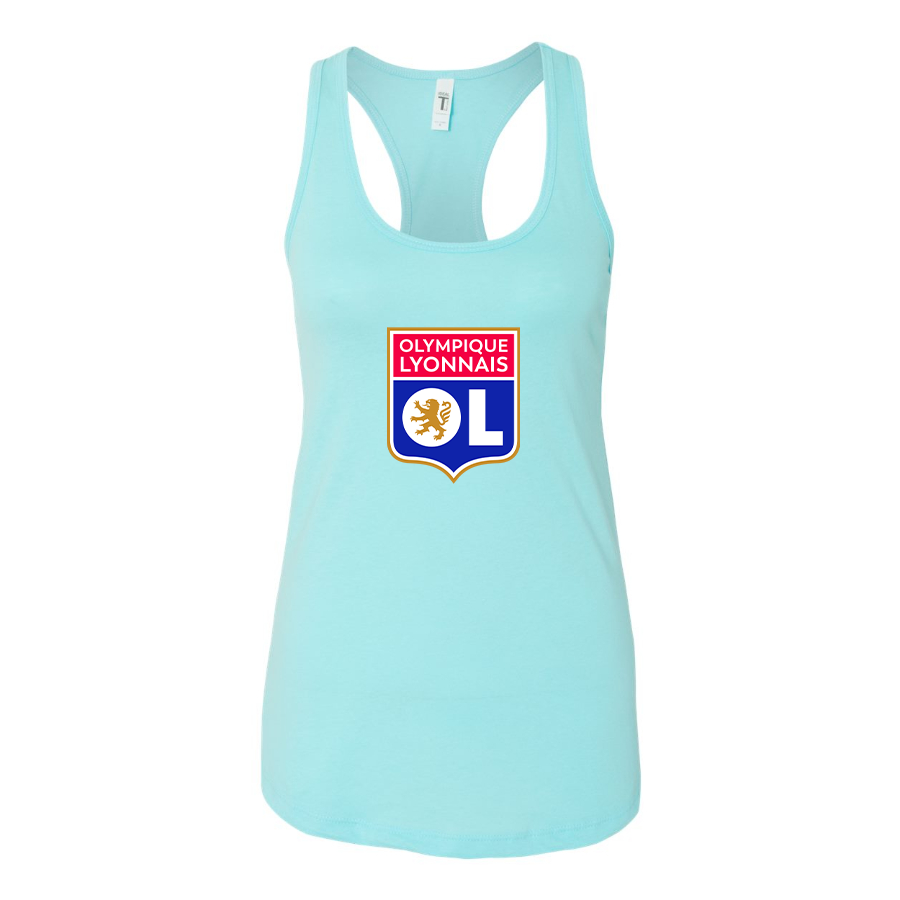 Women's Olympique Lyonnais FC Racerback Tank Top