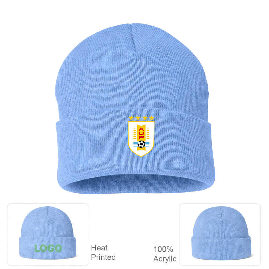 Uruguay National Soccer Team Beanie Hat