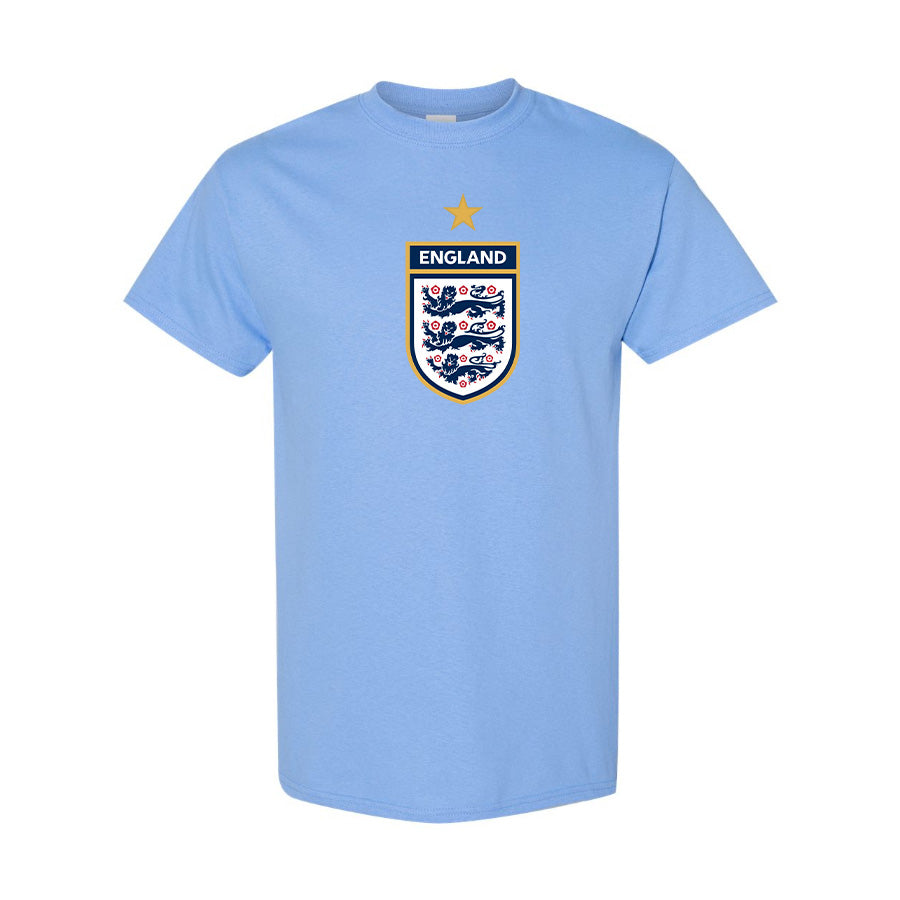 Youth Kids England National Soccer Team Cotton T-Shirt