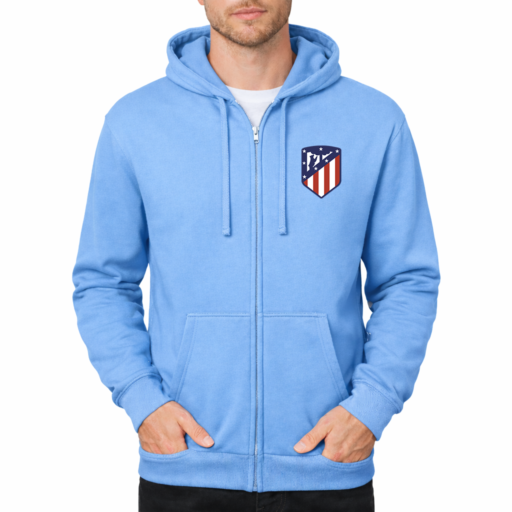 Men's Atletico Madrid FC Zipper Hoodie