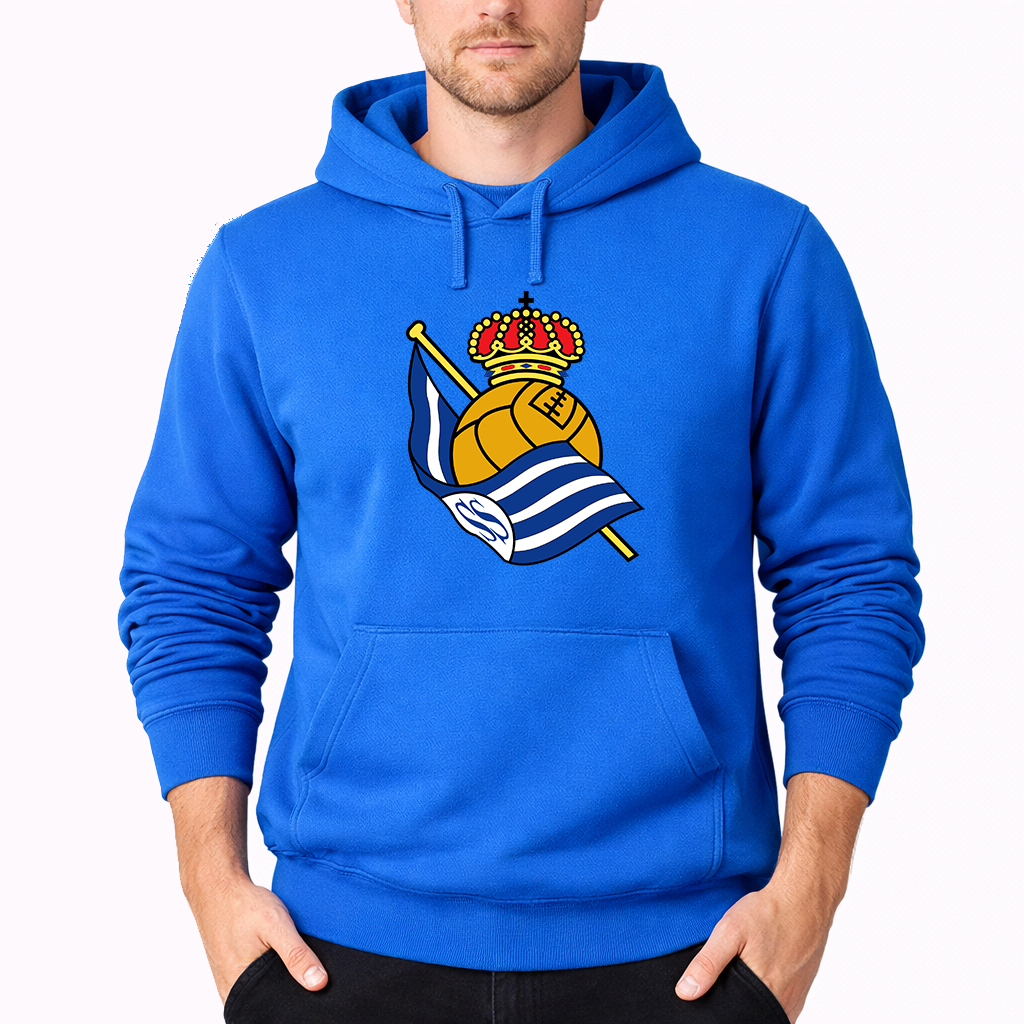 Men's Real Sociedad FC Pullover Hoodie