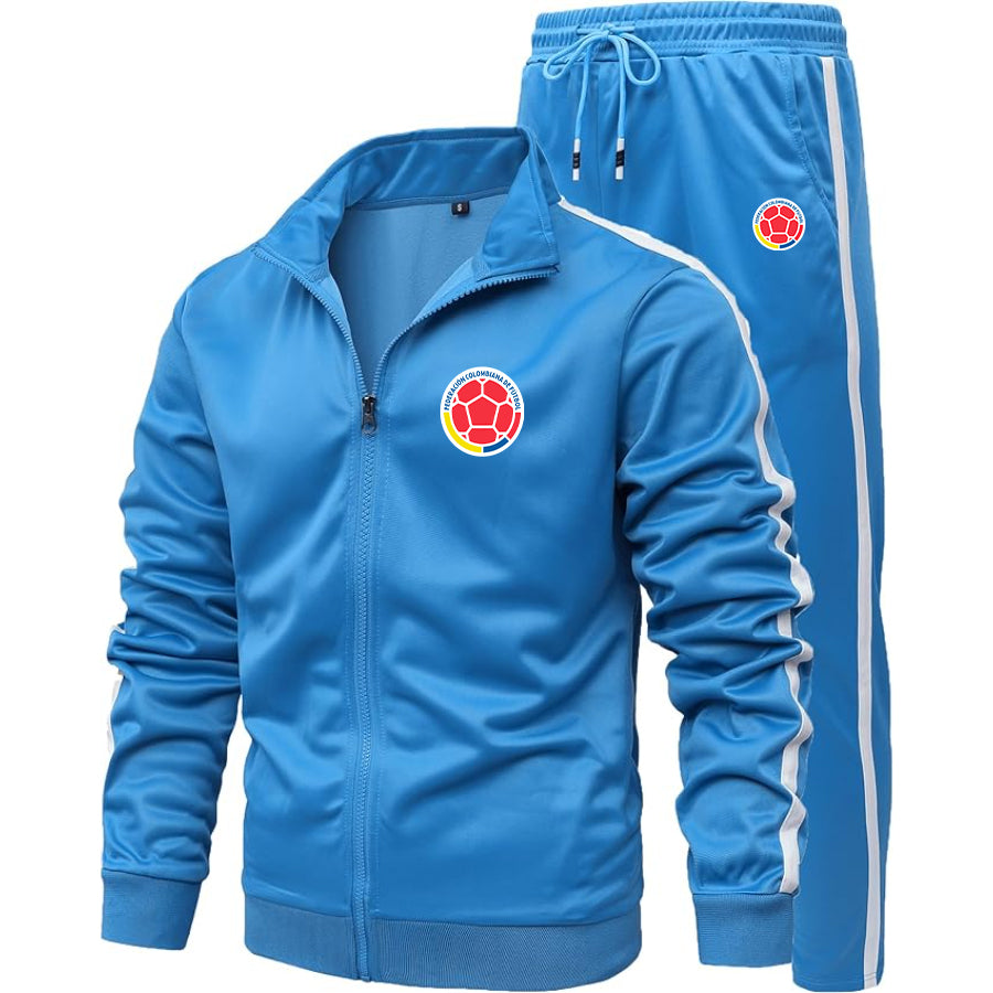 Men's Colombia National Soccer Team Dri-Fit TrackSuit