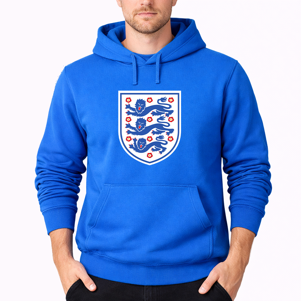 Men's England National Football Team Pullover Hoodie