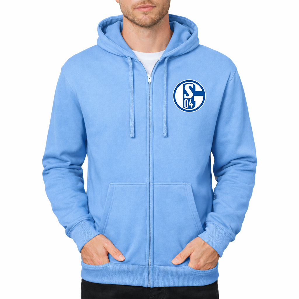 Men's Schalke 04 FC Zipper Hoodie