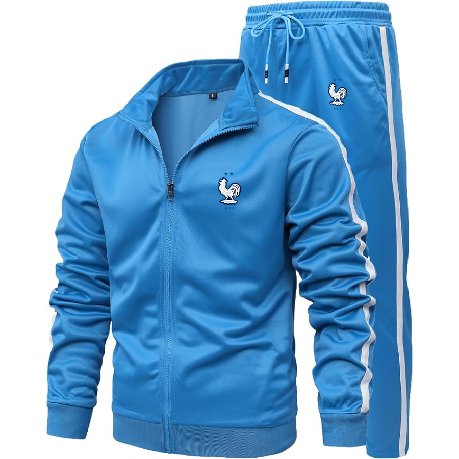 Men's France National Soccer Team Logo Dri-Fit TrackSuit