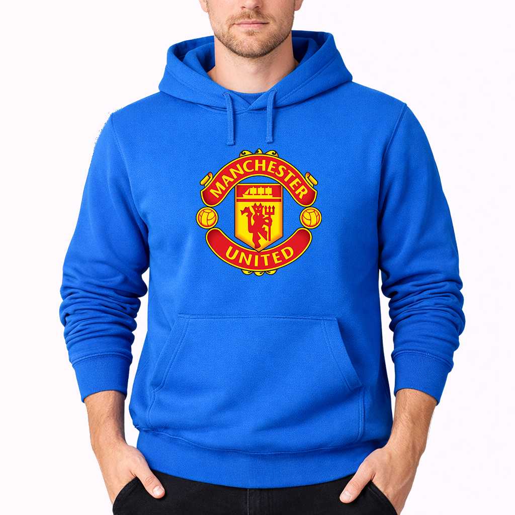 Men’s Manchester United Soccer Pullover Hoodie