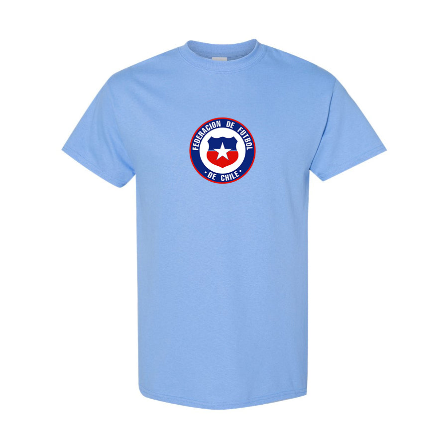 Youth Kids Chile National Soccer Team  Cotton T-Shirt