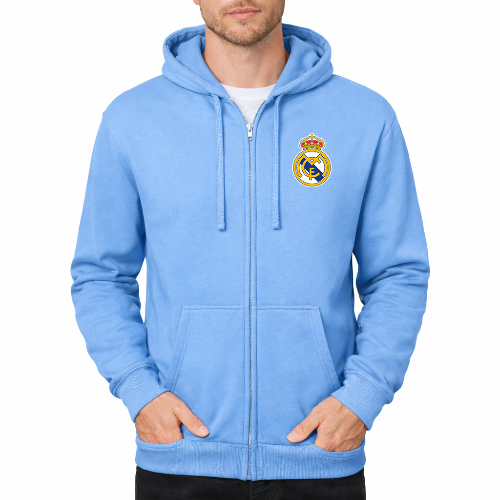 Men’s Real Madrid Soccer Zipper Hoodie