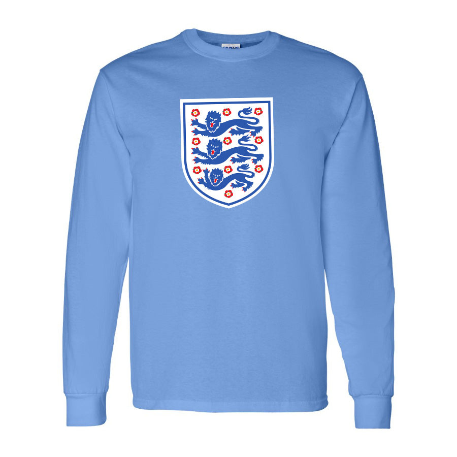 Men's England National Football Team Long Sleeve T-Shirt