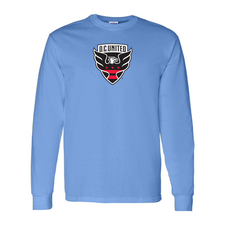 Youth Kids D.C United F.C Long Sleeve T-Shirt