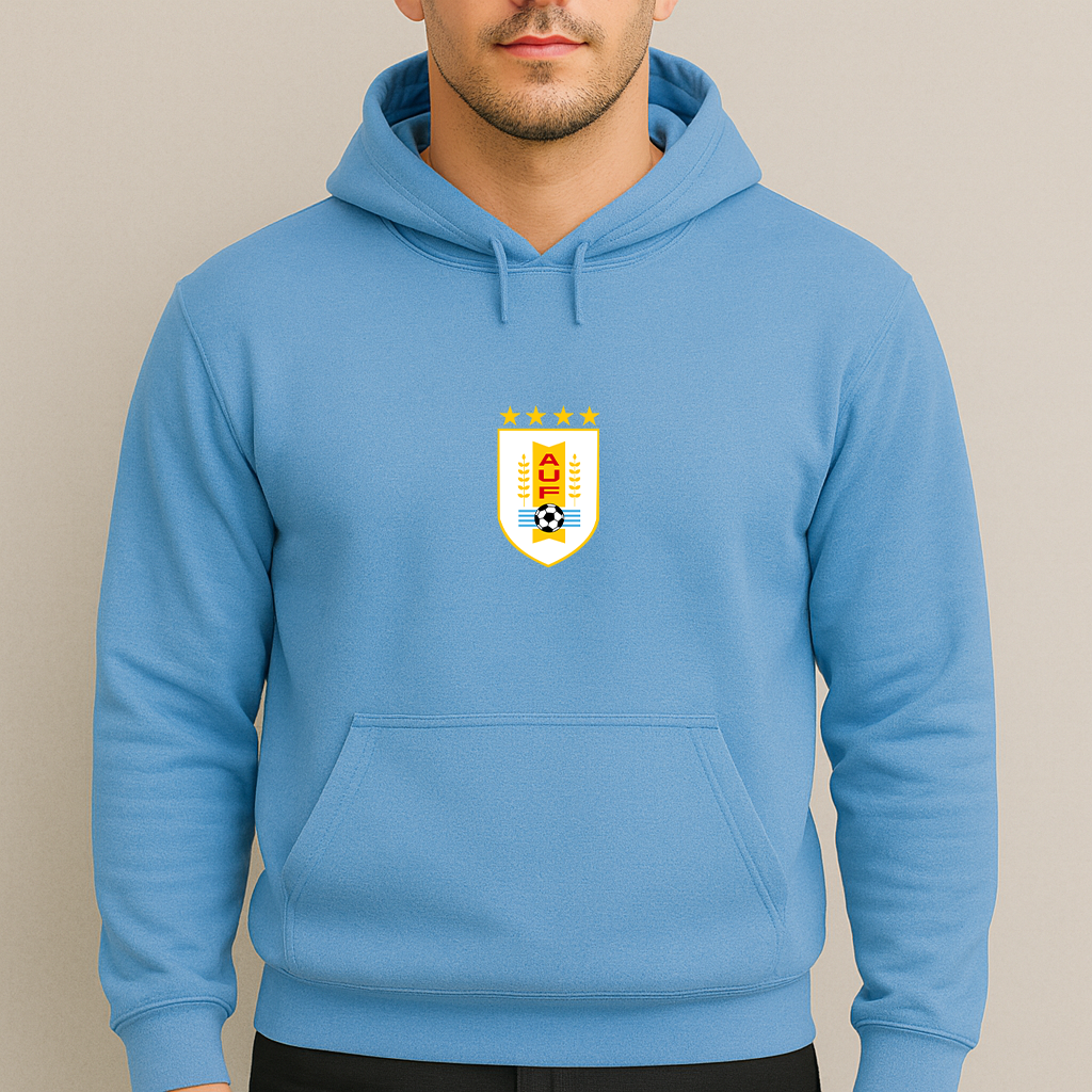 Men's Uruguay National Soccer Team Pullover Hoodie