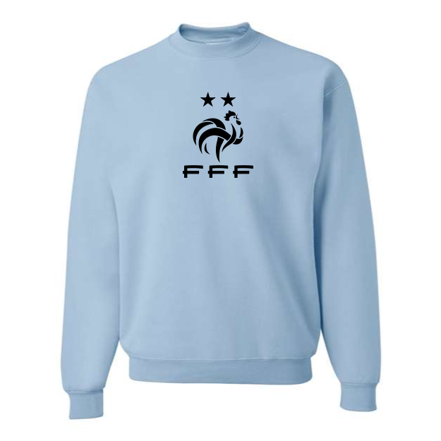 Men's France Soccer Crewneck Sweatshirt