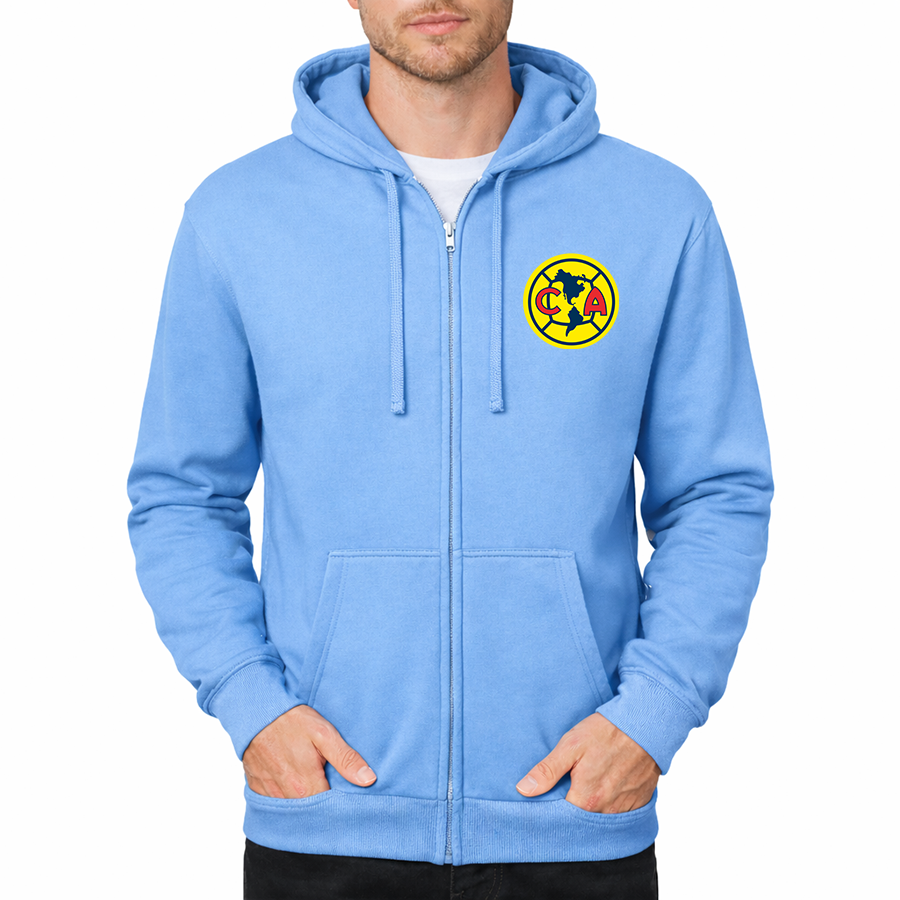 Men's Club America Football Zipper Hoodie