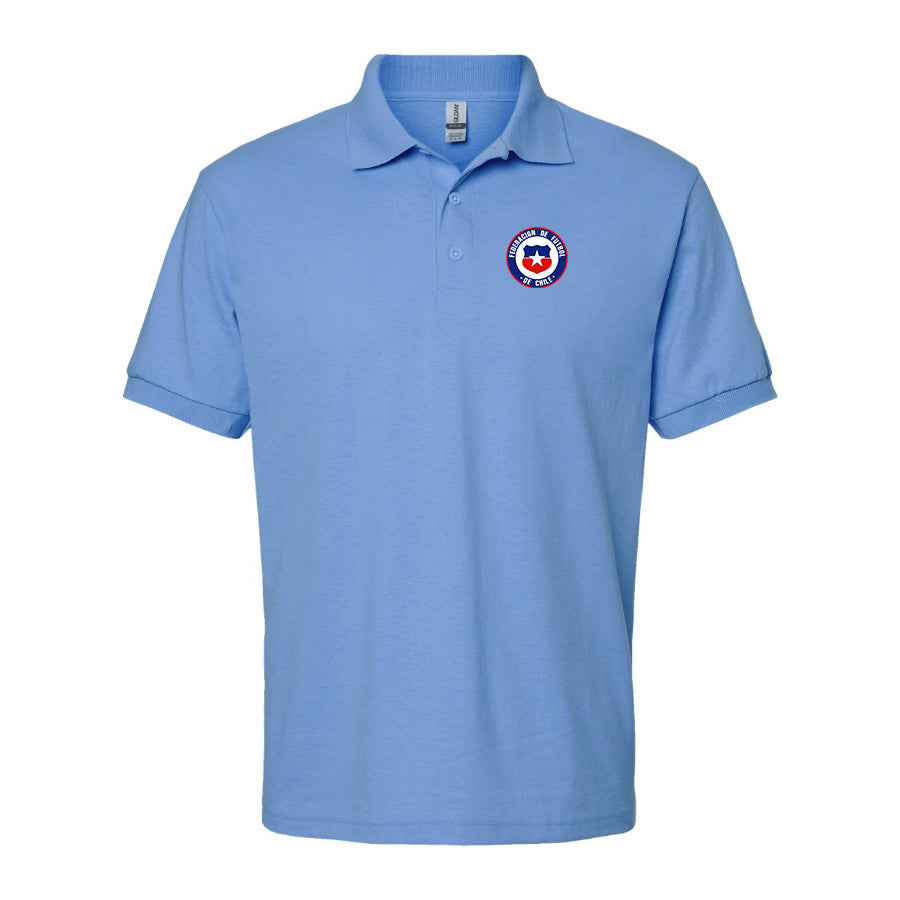 Men's Chile National Soccer Team  Dry Blend Polo