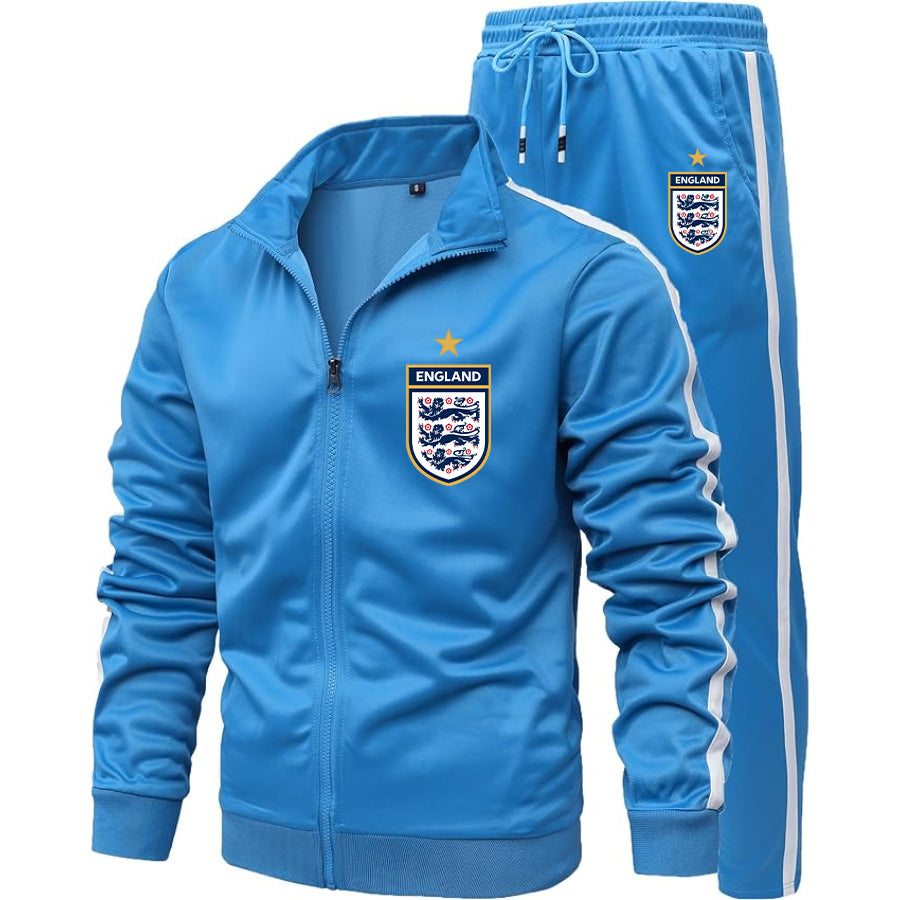 Men's England National Soccer Team Logo Dri-Fit TrackSuit