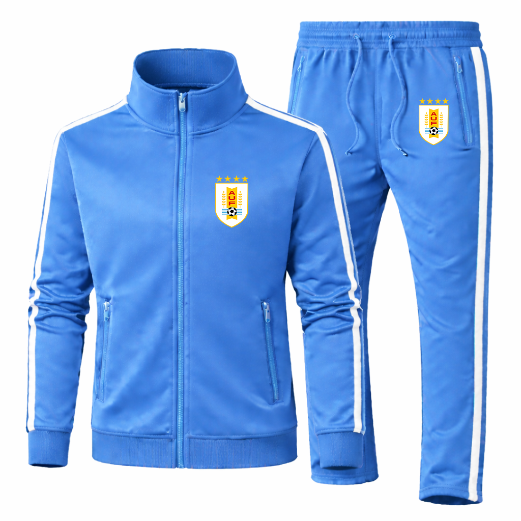 Men's Uruguay National Soccer Team Dri-Fit TrackSuit