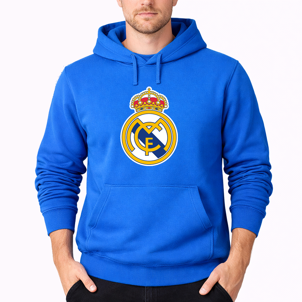 Men’s Real Madrid Soccer Pullover Hoodie