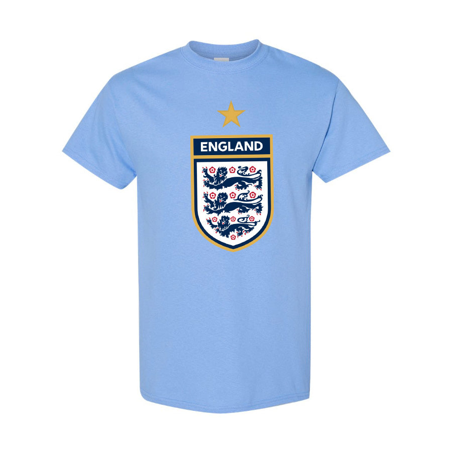 Men's England National Soccer Team Cotton T-Shirt