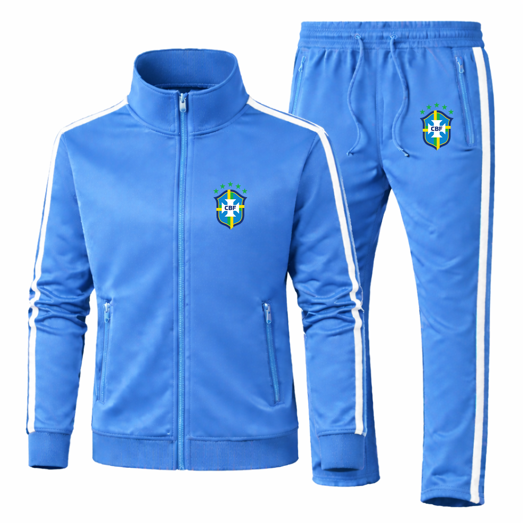 Men's Brazil National Soccer Team Dri-Fit TrackSuit