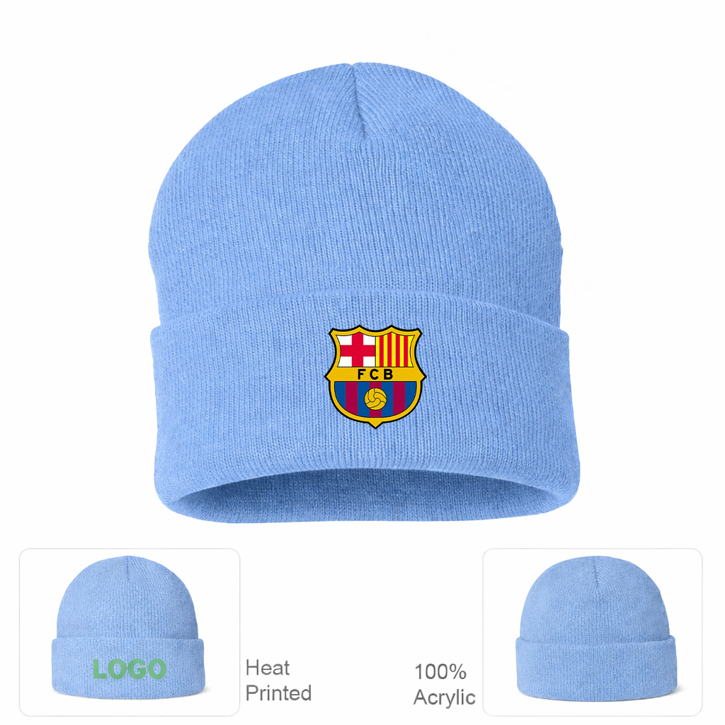 F.C. Barcelona Soccer Beanie Hat