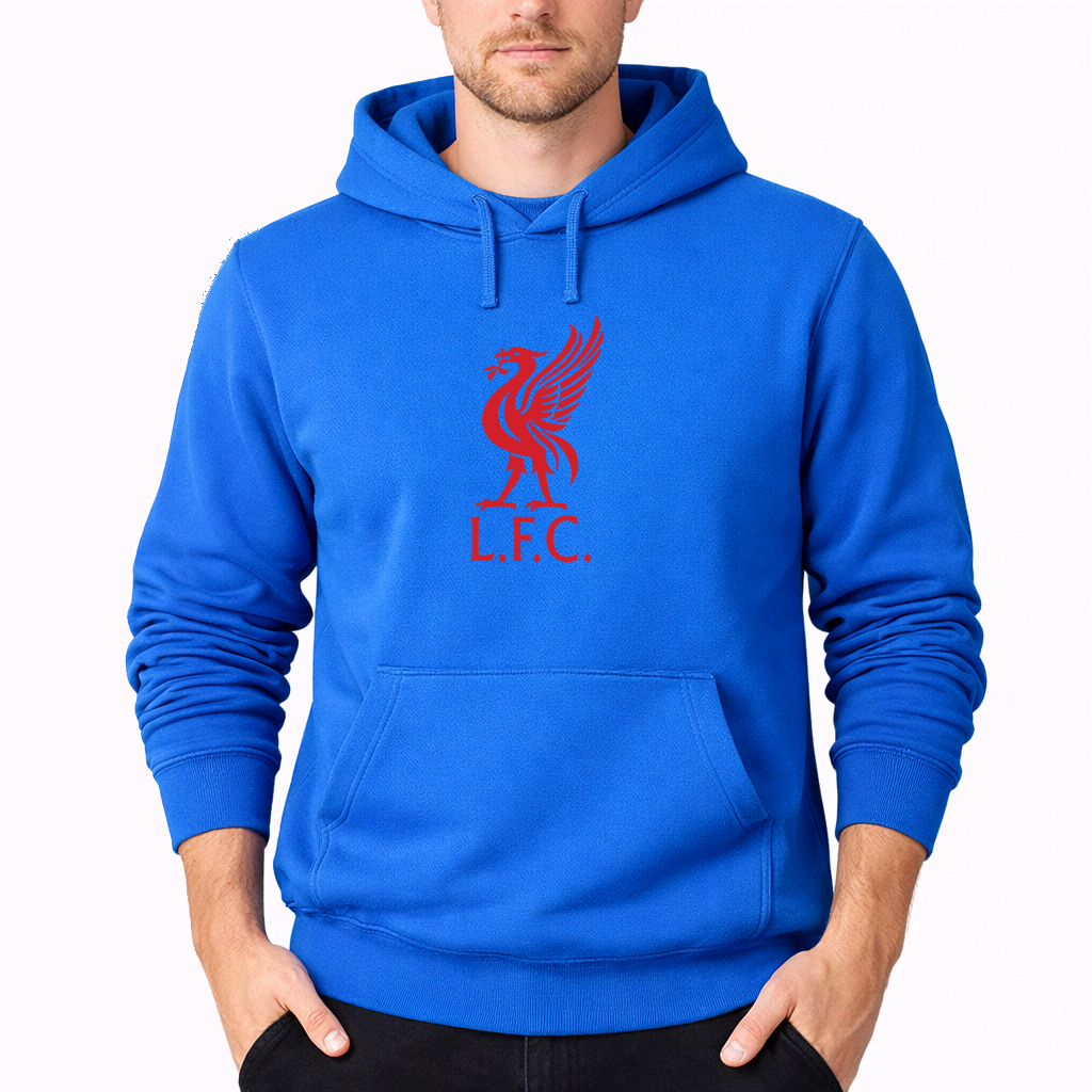 Men's Liverpool L.F.C. Soccer Pullover Hoodie