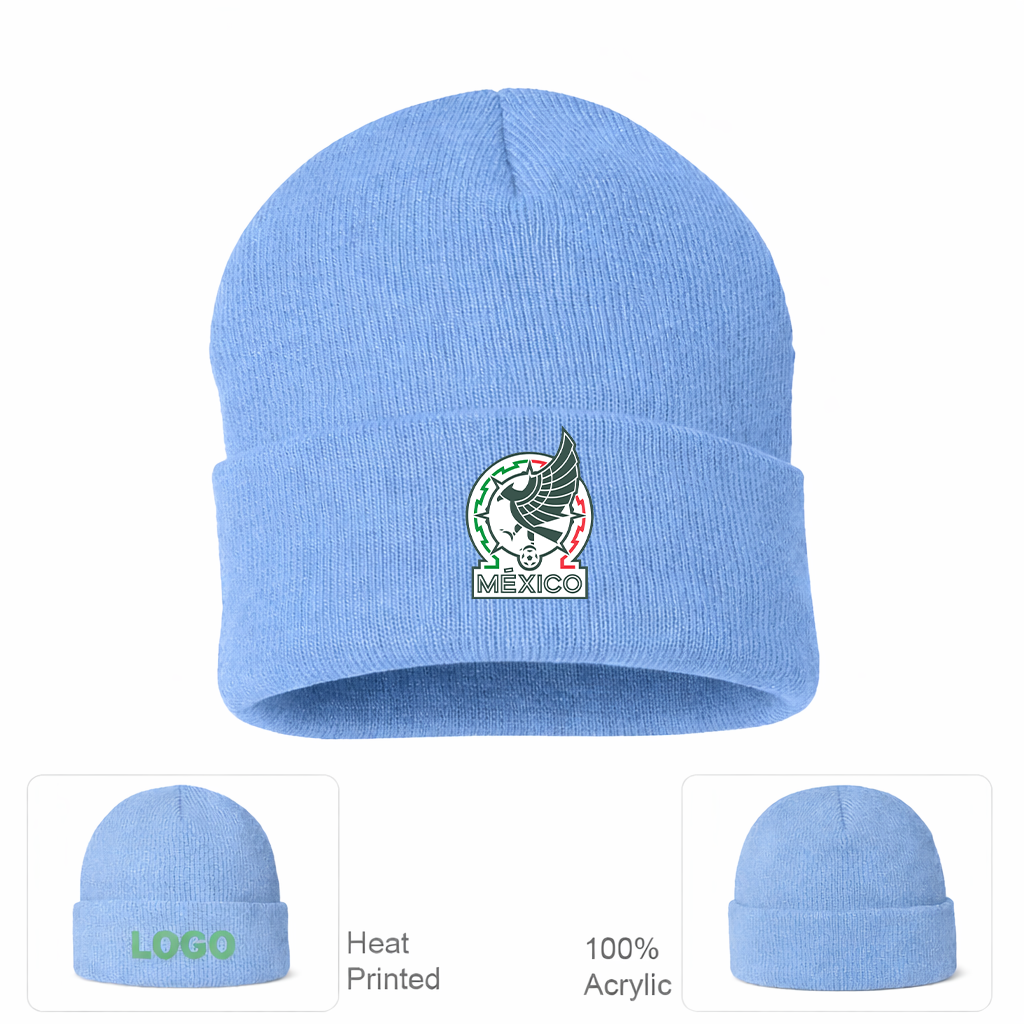 Mexico Soccer Beanie Hat