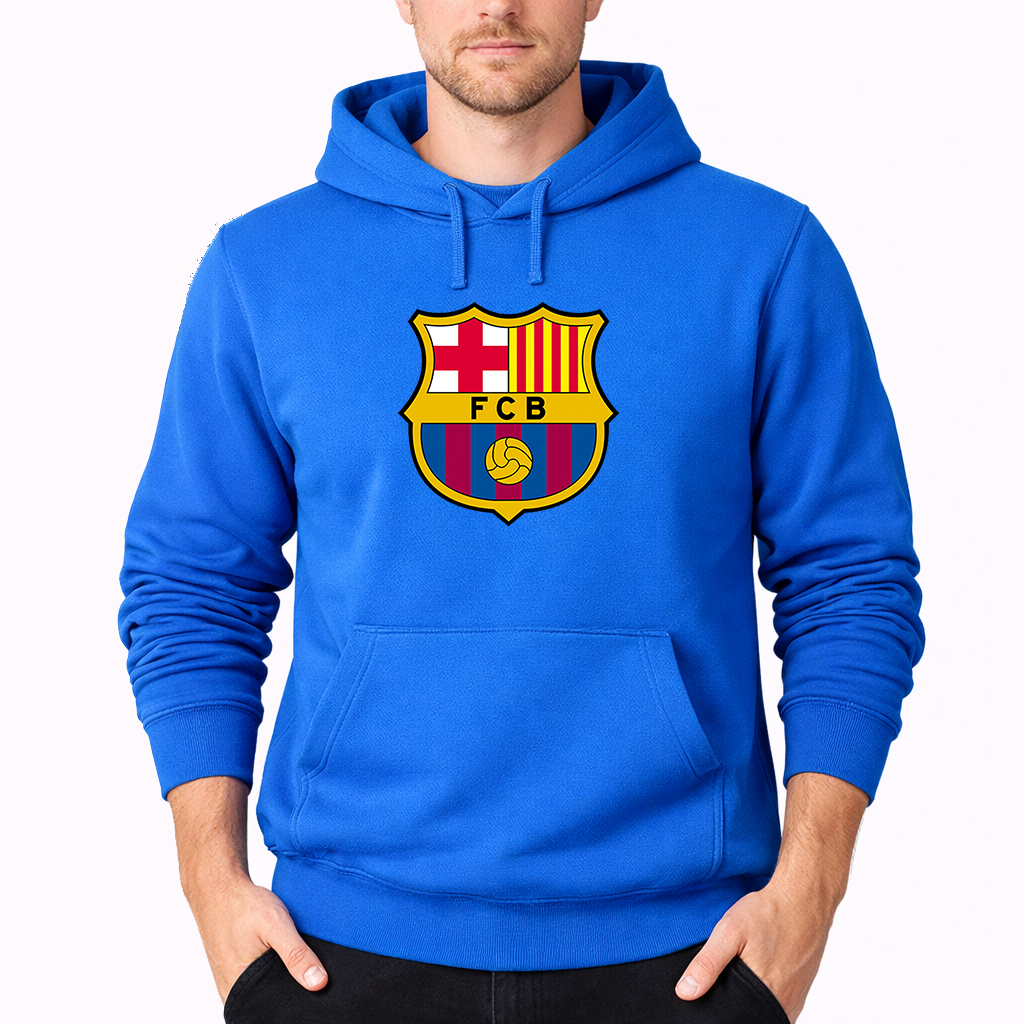 Men's F.C. Barcelona Soccer Pullover Hoodie