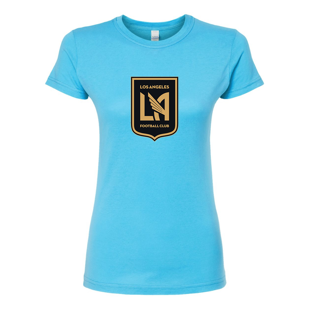 Women's LAFC Los Angeles Football Club Round Neck T-Shirt