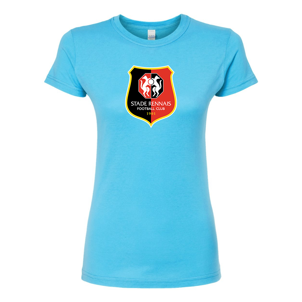 Women's Stade Rennais FC Round Neck T-Shirt