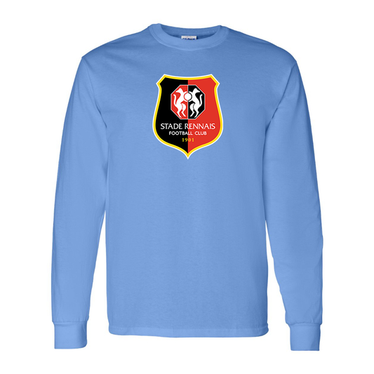 Youth Kids Stade Rennais FC Long Sleeve T-Shirt