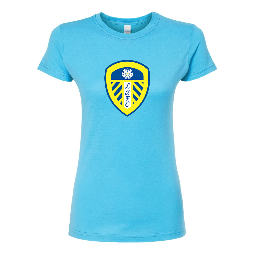 Women's Leeds United Football Club Round Neck T-Shirt