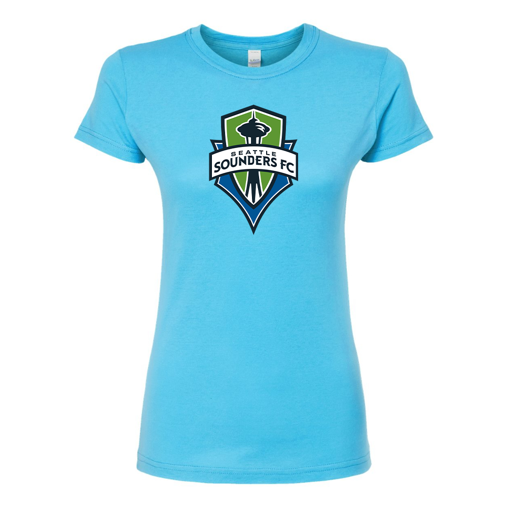 Women's Seattle Sounders FC Round Neck T-Shirt