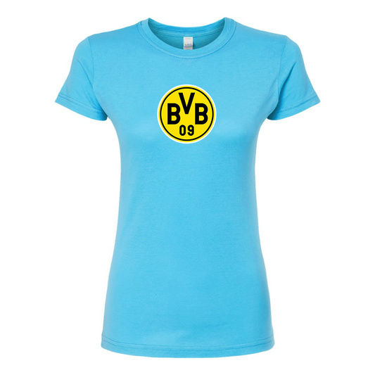 Women's Borussia Dortmund BVB FC Round Neck T-Shirt