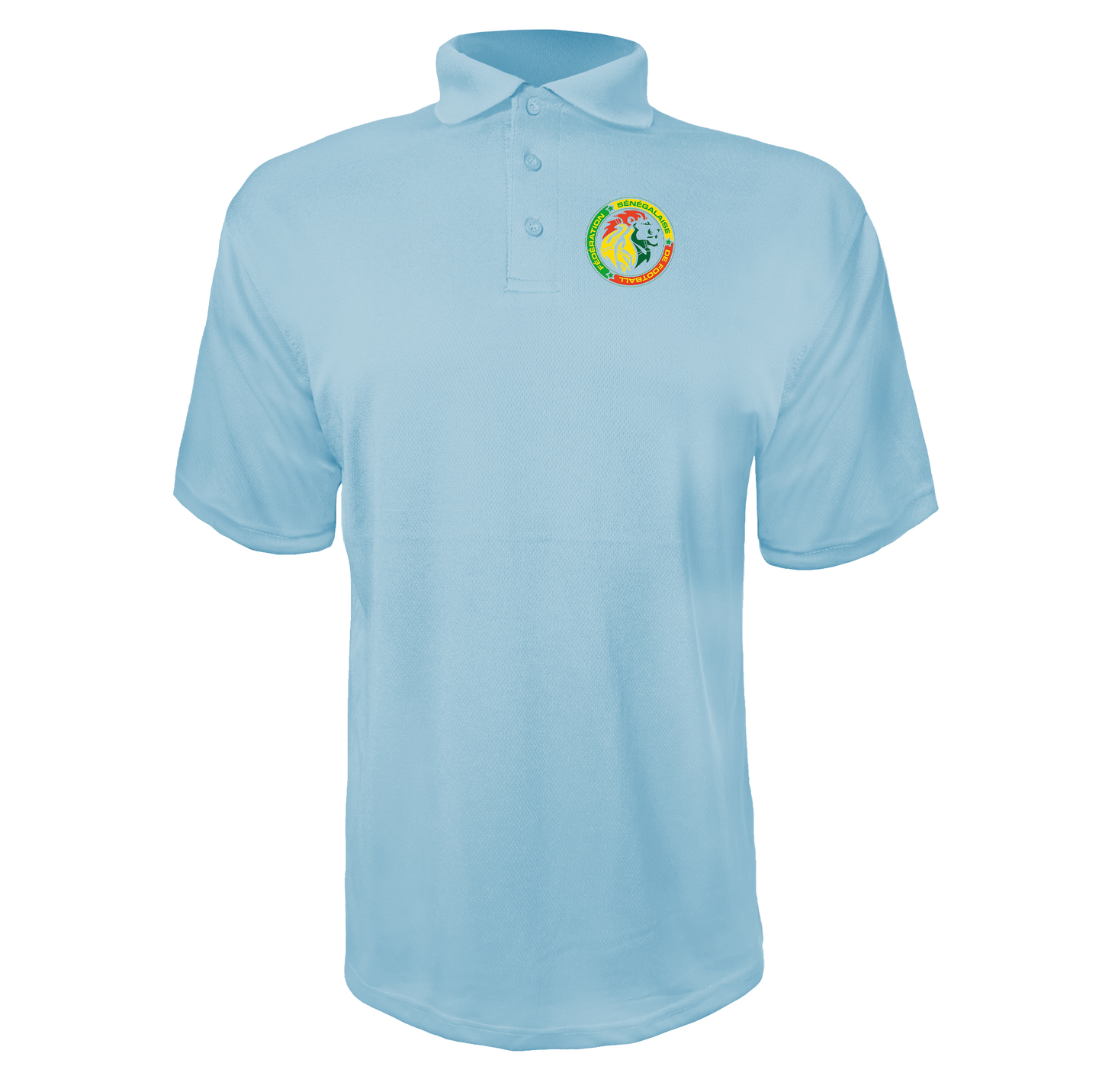 Men's Senegal National Soccer Team Polyester Polo