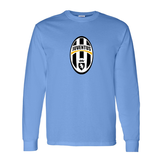 Youth Kids Juventus Football Club Classic Long Sleeve T-Shirt