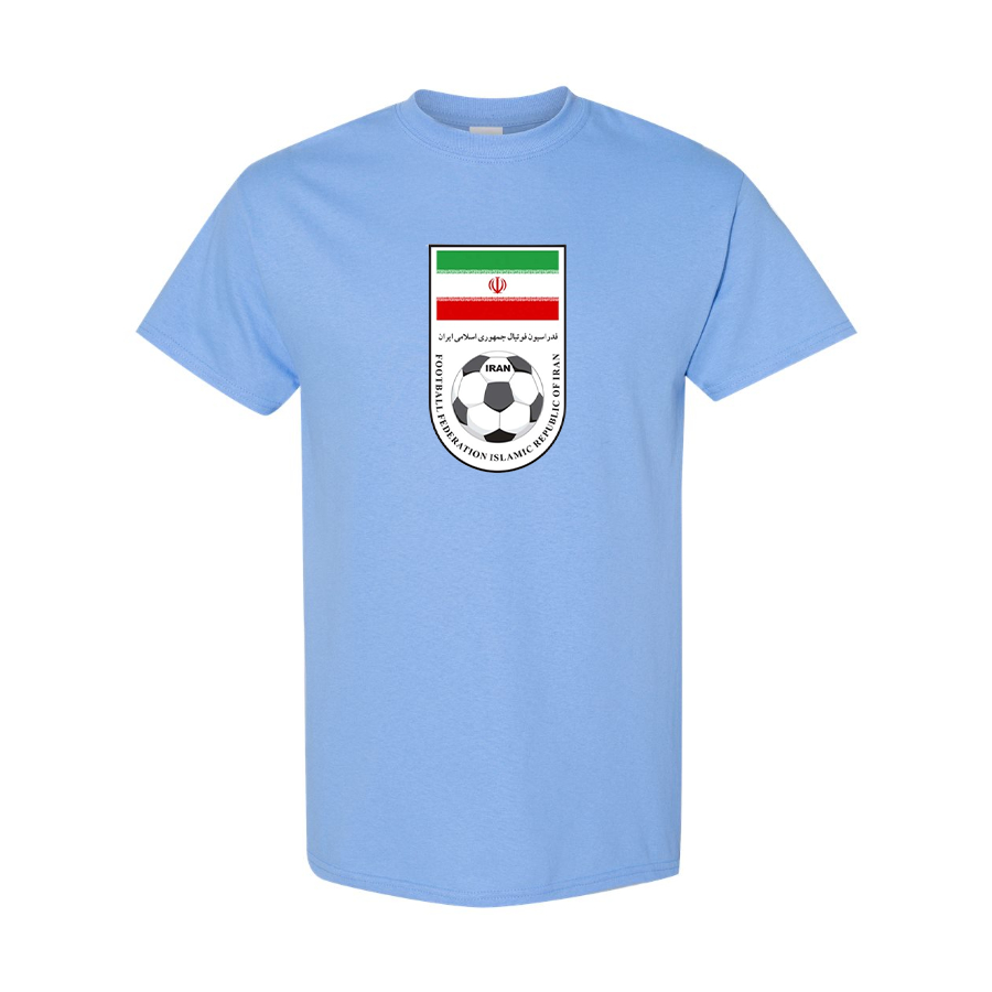 Youth Kids Iran National Soccer Team Cotton T-Shirt