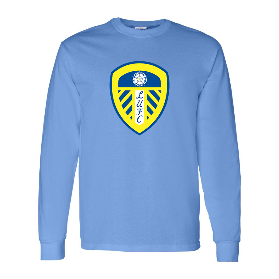 Youth Kids Leeds United Football Club Long Sleeve T-Shirt