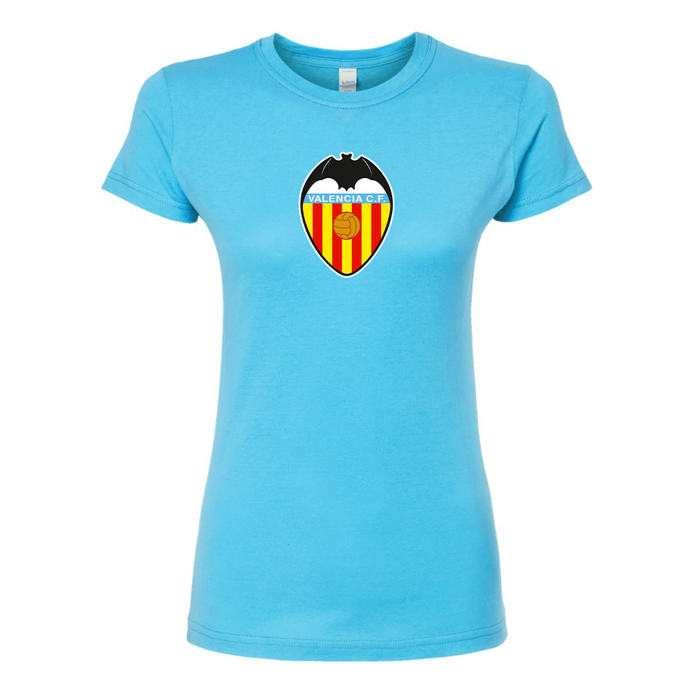 Women's Valencia FC Round Neck T-Shirt