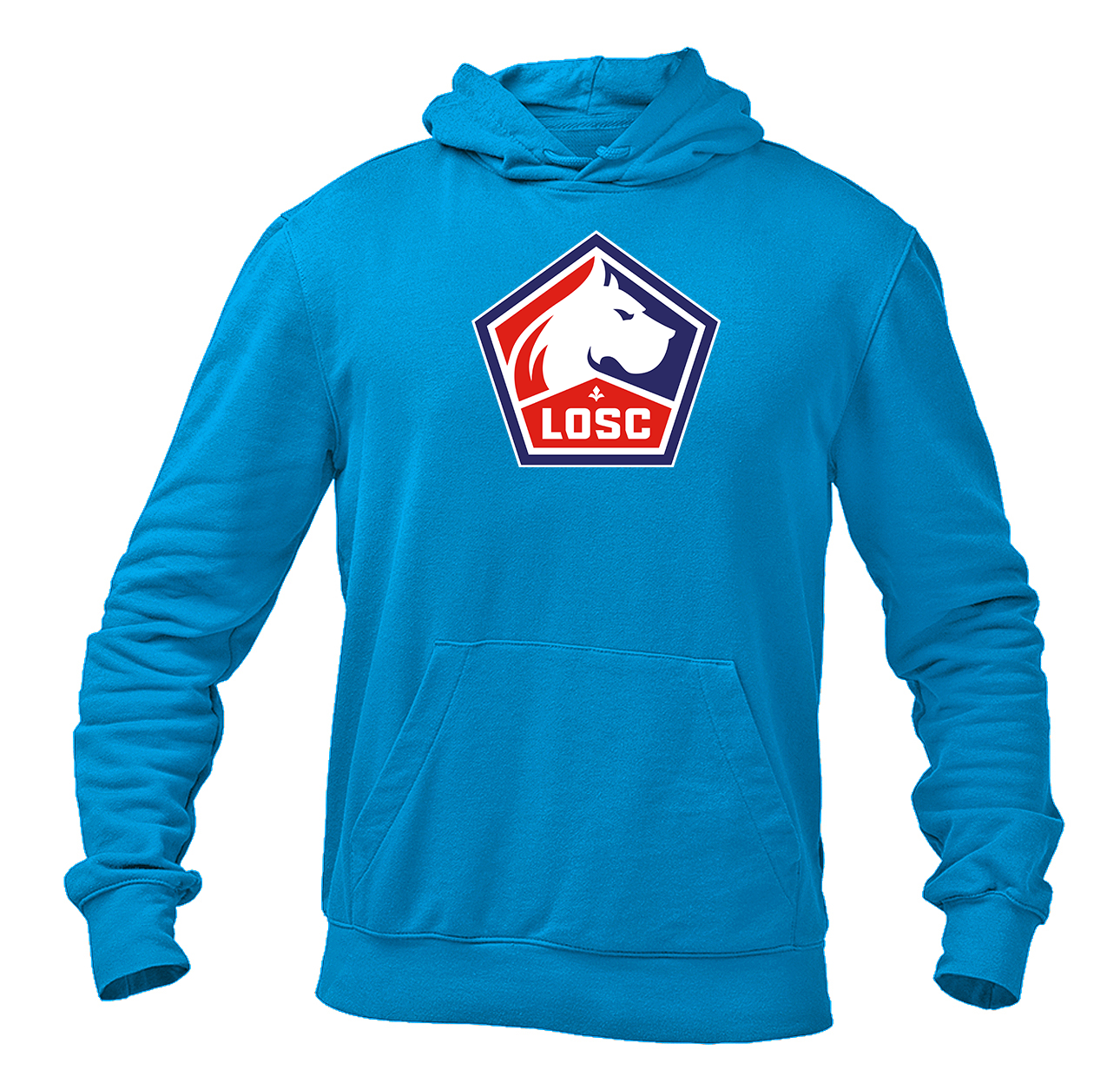 Men's Lille Olympique FC Pullover Hoodie