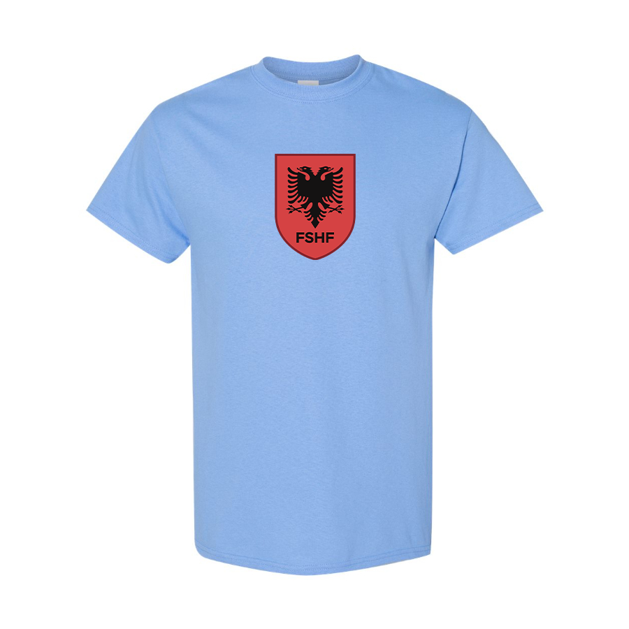 Youth Kids Albania National Soccer Team Cotton T-Shirt