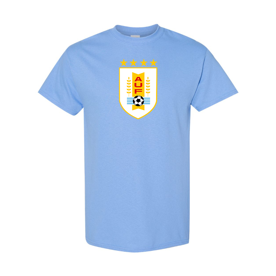 Youth Kids Uruguay National Soccer Team Cotton T-Shirt