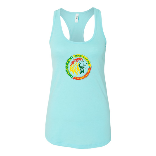 Women's Senegal National Soccer Team Racerback Tank Top