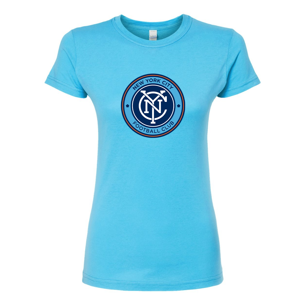 Women's New York City FC Round Neck T-Shirt