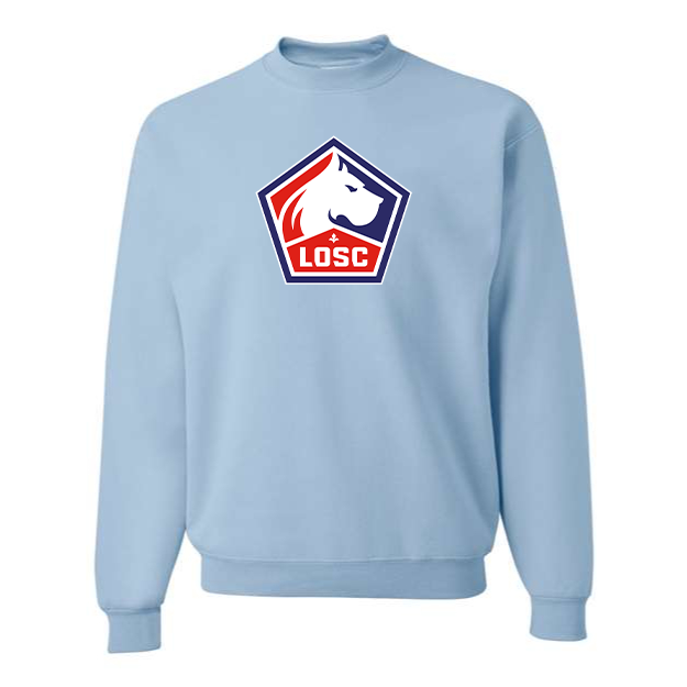 Men's Lille Olympique FC Crewneck Sweatshirt