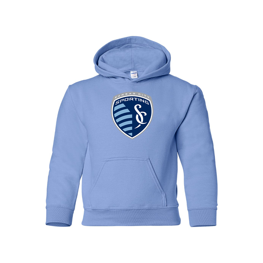 Youth Kids Sporting Kansas City FC Pullover Hoodie