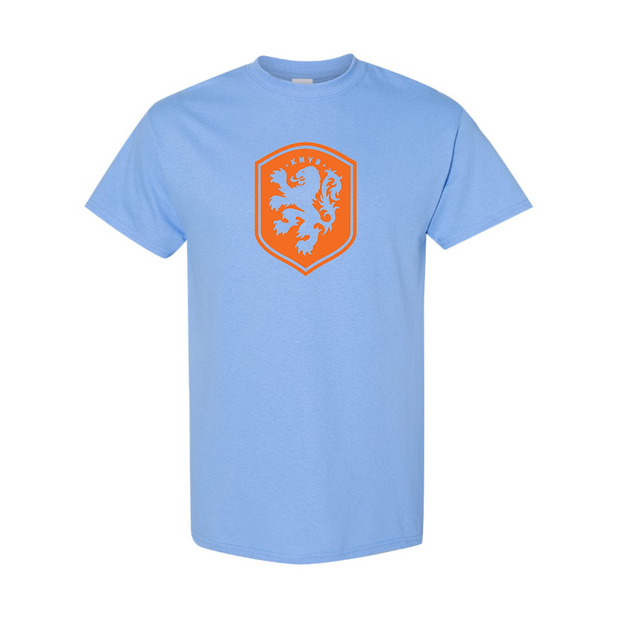 Youth Kids Netherlands National Soccer Team Cotton T-Shirt