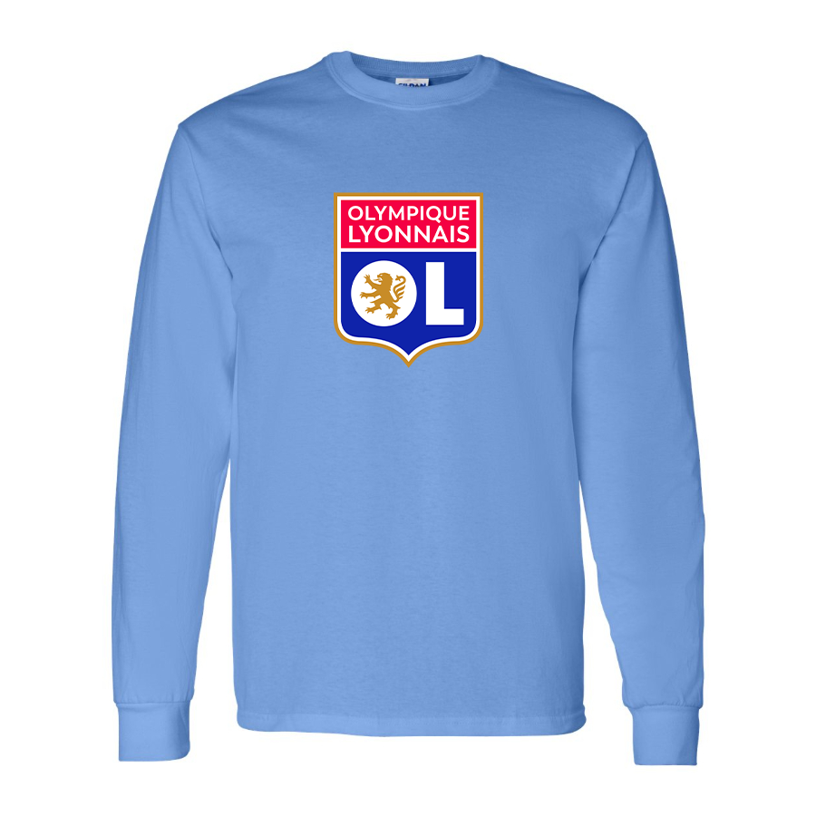 Youth Kids Olympique Lyonnais FC Long Sleeve T-Shirt