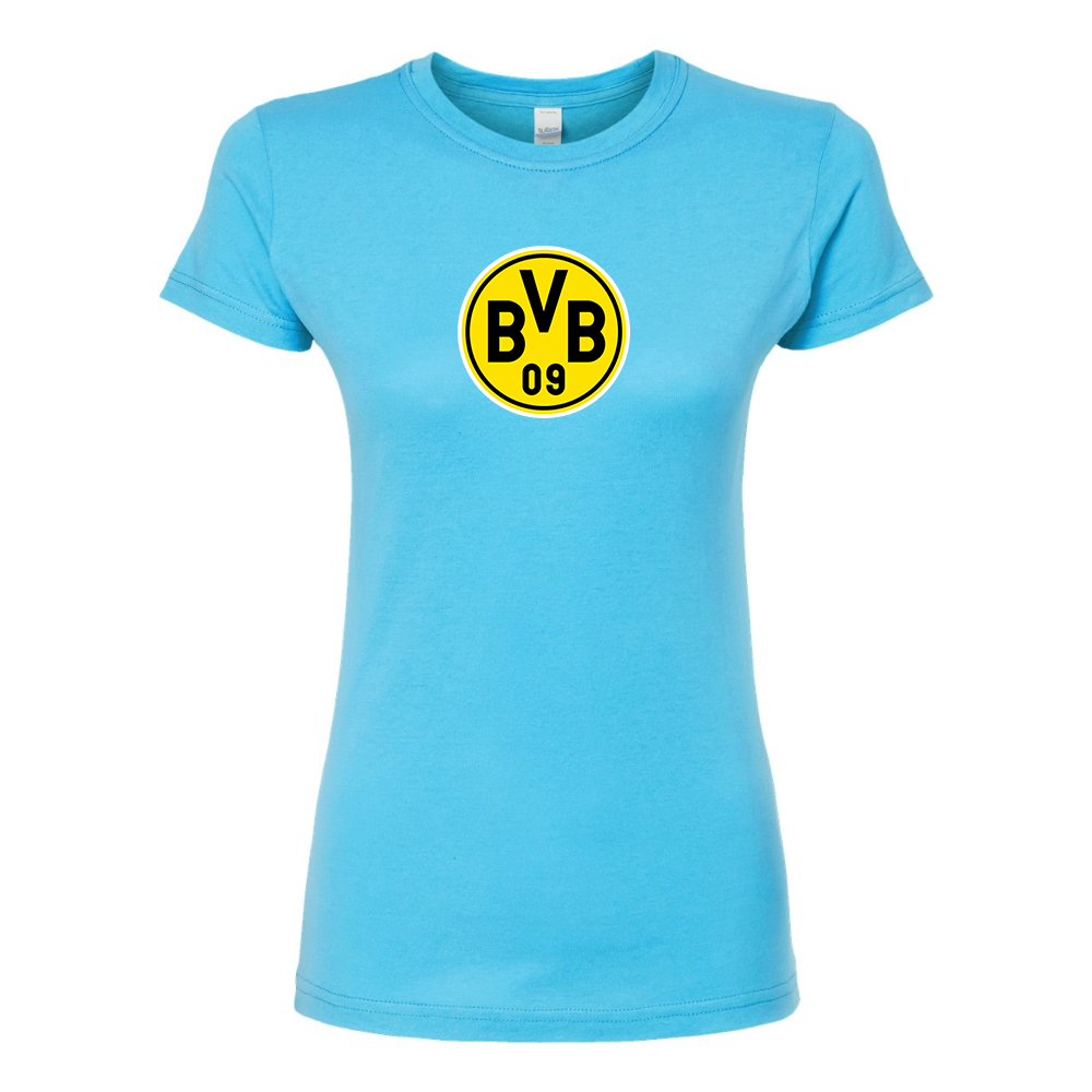 Women's Borussia Dortmund BVB FC Round Neck T-Shirt