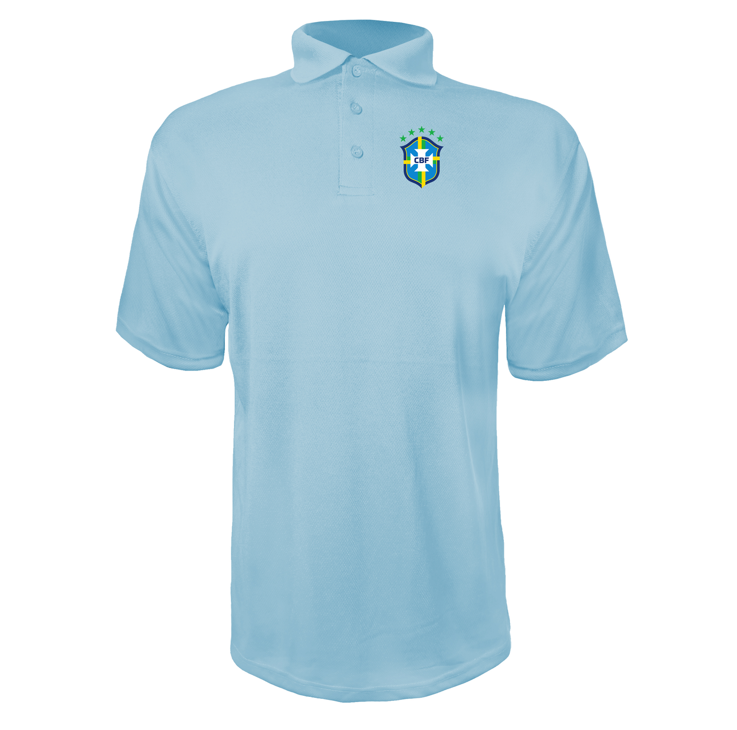 Men's Brazil National Soccer Team Polyester Polo