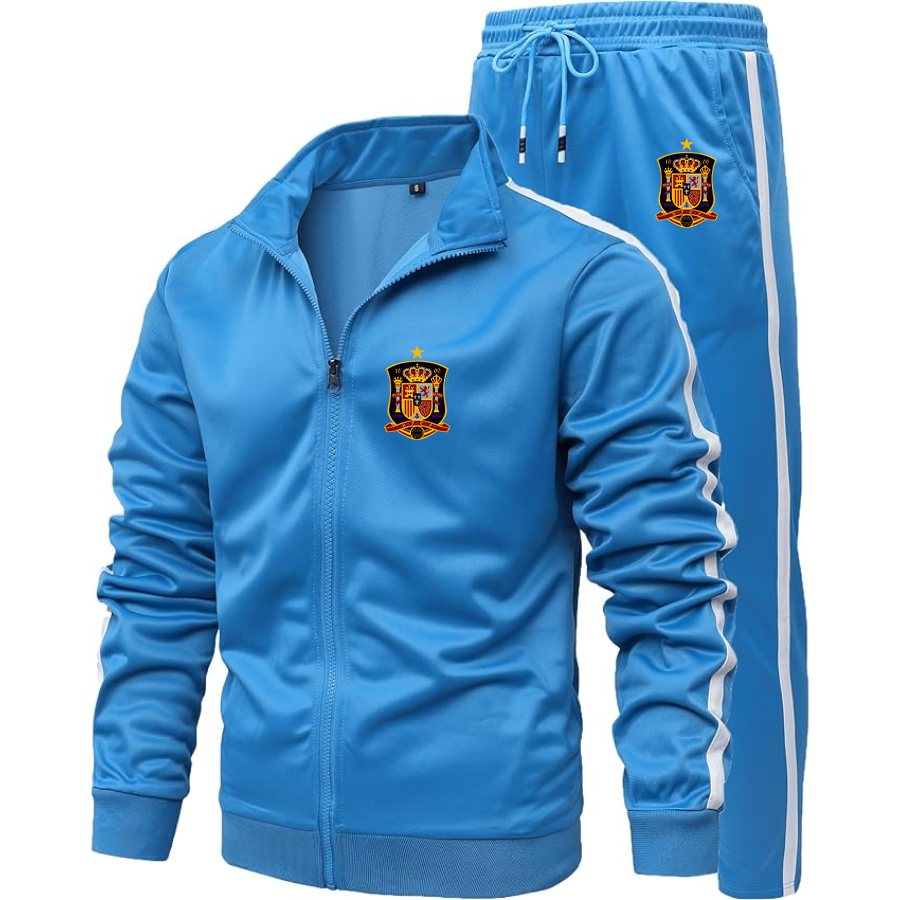 Men's Spain National Soccer Team Dri-Fit TrackSuit